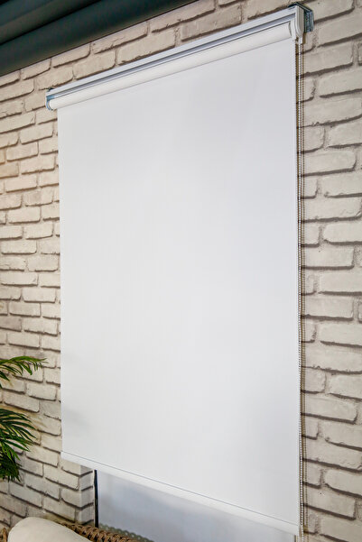 BestStor İthal Kaliteli Mat, Metal Ayak, Alüminyum Kasa Stor Zebra Perde