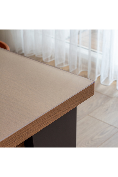 PORTEXSA 2 Mm Buzlu- Alman Üretimi - Şeffaf Pvc Masa Örtüsü – Kokusuz - Gıda Temasına Uygun - Fitalat Içermez