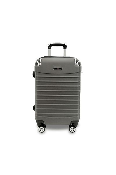 Rorik Cărucior din policarbonat, 35 L, S 55x35x20 cm, roți duble 360°, gri