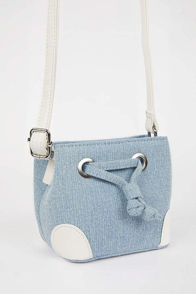 DeFacto Women's Jean Look Shoulder Bag E3698Axns