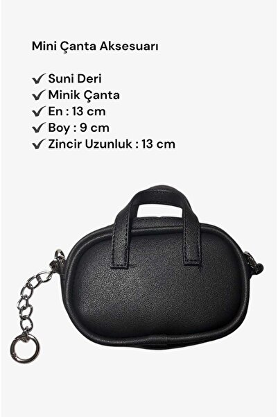 roseberry Black Mini Size Bag Accessory - R1148