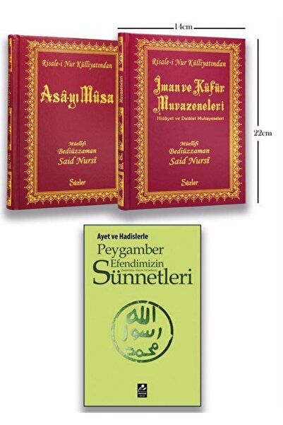 Sözler Neşriyat Risale-i Nur Külliyatı'ndan Başlangıç Seti 1 (3 Kitap Set) & ...