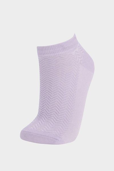 DeFacto 5-teilige Baumwoll-Booties-Socken für Damen E9751AXNS