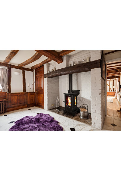 Polar İklimlendirme Kuru Tip Peletli 3 Camlı Şömine Soba