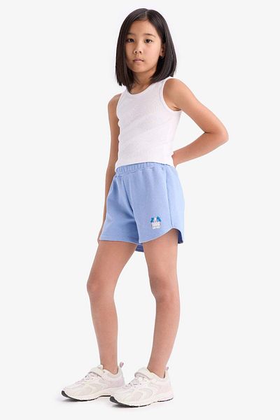 DeFacto Girl's Elastic Waist Printed Shorts E0729A825Hs
