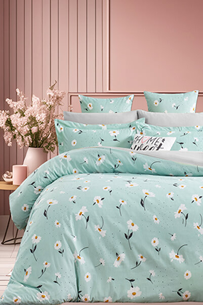 Always Double Sided Double Duvet Cover Set with Elastic Sheet