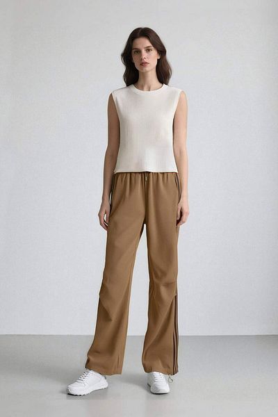 DeFacto Flexible Waisted Adjustable Parachute Fabric Pantaloni Tyc3F1201B 72505408020 F210