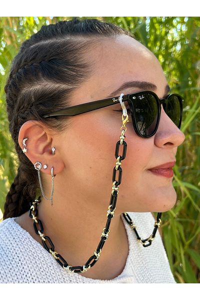 glasses accessory Ring Chain Glasses Strap Lumaks Stylish and Modern Design