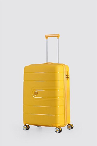 ÇÇS Ultra Hafif Polipropilen Kırılmaz Kabin Boy Valiz