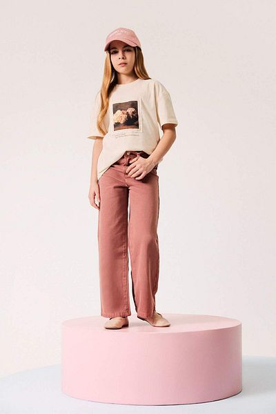 DeFacto Girl Wide Leg Wide Leg Cotton Pants D9131A825Sm