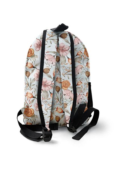 Kokopatik Rucsac cu model flori boeme