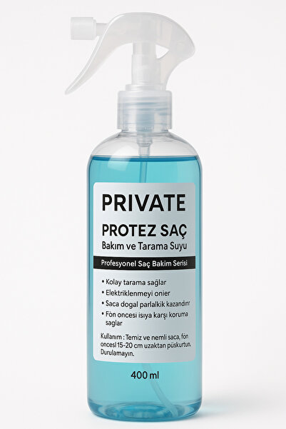 Protez Saç Protez Saç Tarama ve Bakım Suyu