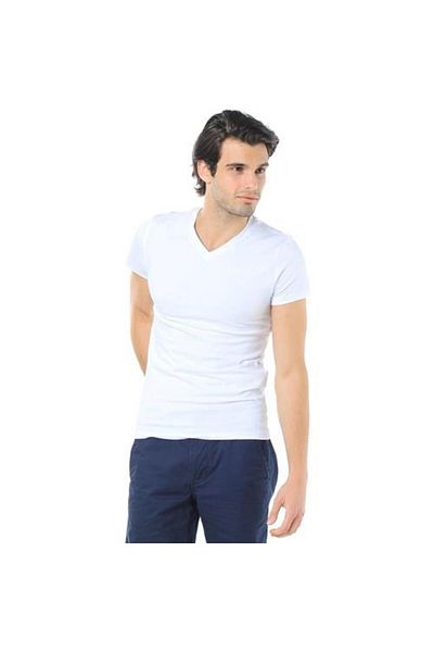 Mavi Stretch V-Neck T-Shirt