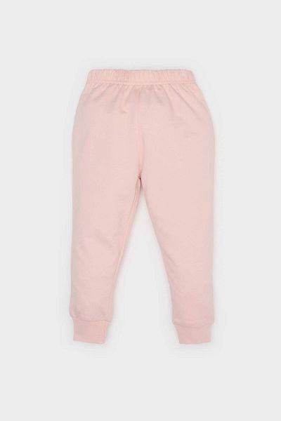 DeFacto 2-teiliges Set für Babys, Mädchen, Sweatshirt mit Schleife, bedruckt, elastische Taille, Jogginghose E2866A525SP