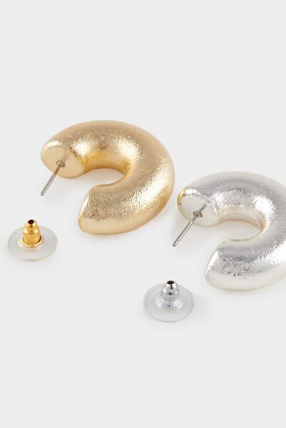 DeFacto Kadın 2li Küçük Halka Küpe E4455AXNS