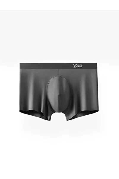 Eces Design Dikişsiz Buz Ipek Erkek Boxer Spor Özel Tasarım Iç Giyim 3 Parça 1010
