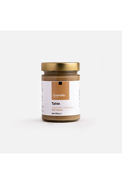 Cuteville Flavours Tahin - Ata Tohumundan GökovaAltın Susam Tahini 220 G (E)