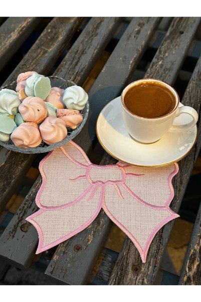 Sibelarthome Sibelarthome Bow Model 2-Pack Coffee Side Presentation Napkin
