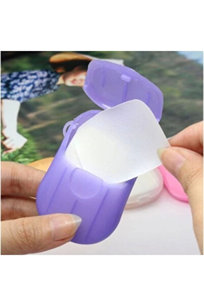 zeixpow 20 Yaprak Kağıt Seyahat Sabunu