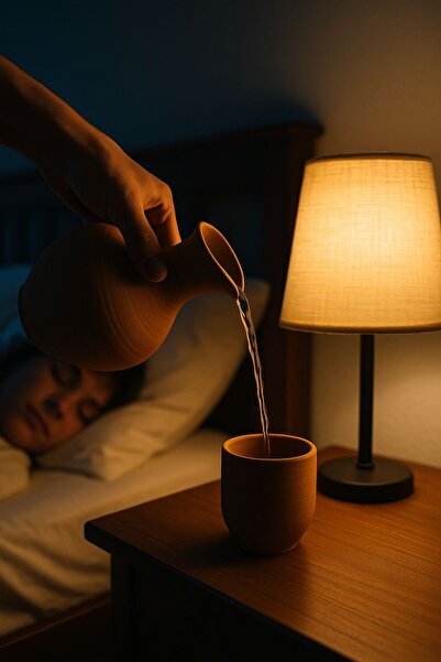 Bybaykuş Çömlek başucu sürahi