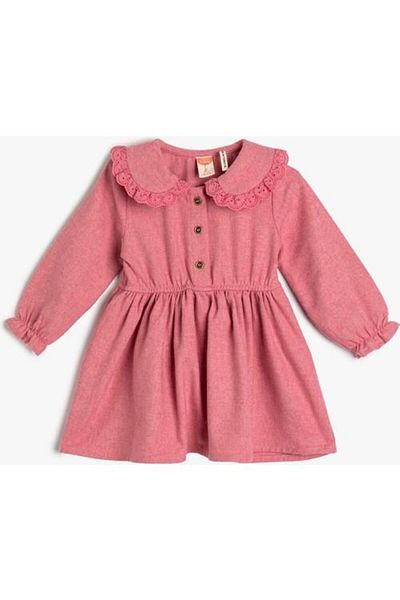 Koton Baby Girl Pink Dress