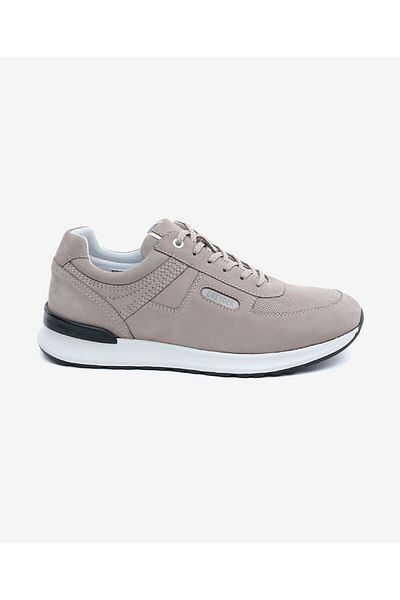 Greyder Pantofi sport pentru bărbați din piele naturală din nurcă deschisă 5Y1SA14191N