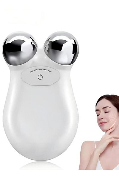 fun zone Microcurrent Face Device Roller Lift The face and Tighten The Skin
