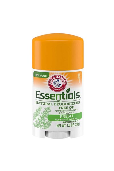 Arm&Hammer Arm & Hammer Essentials Deodorant Stick 28g – Rosemary Lavender Scent, Aluminum-Free, Natural