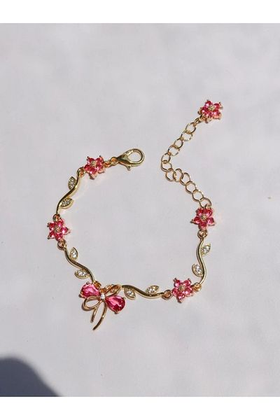Reorah Collection Ribbon Garden Bracelet
