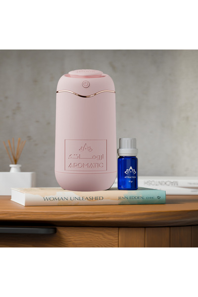 AROMATIC جهاز التعطير المتنقل Af60 وردي