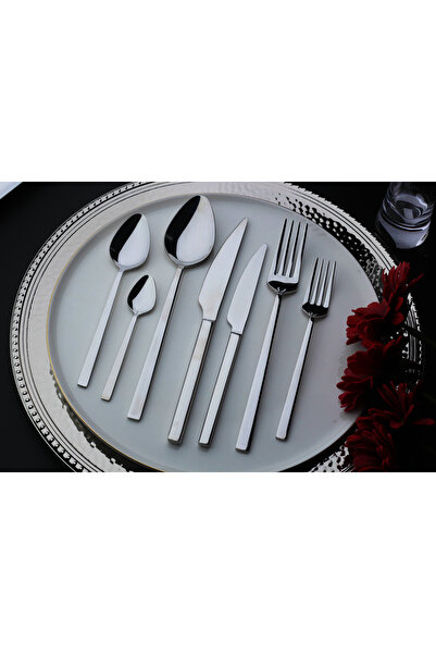 Rollers Coral 84 Piece Cutlery Set for 12 People