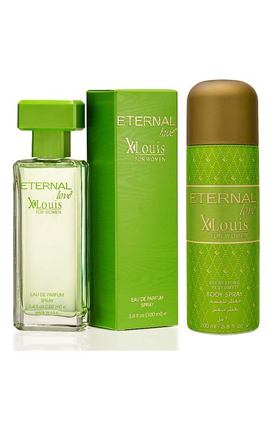 Eternal love EDP Perfume 100ml + Deo Spray 150ml Set | Long-Lasting Fragrance