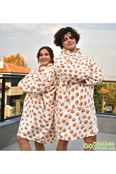 Özgüner Oyuncak Pabtex "Soğuk Kış Günlerine Veda Edin: Giyilebilir Battaniye ...