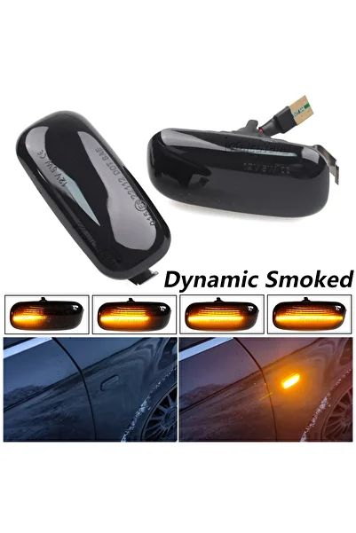Choice High quality Smoked 8E0 949 127 8E0949127 LED Dynamic Side Marker Light Turn Signal Light For Audi A