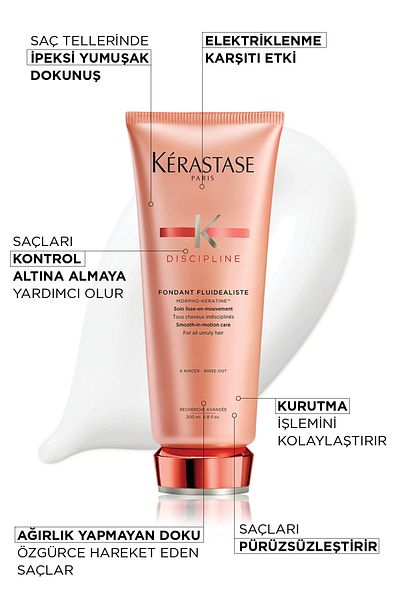 Kerastase Discipline Fondant Fluidealiste Cremă Prevenire Electrică 200 ml