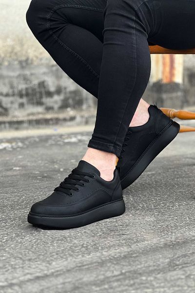 Lavish Gold Wg162 Charcoal Orthopedic Sole Men's Casual Shoes