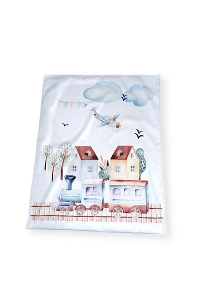 OEM Cotton Baby Blanket, Tesoro Bebe, Train Model, Oeko-Tex Certified, 70x100cm