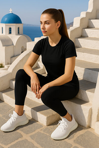 BLACK DEER BDE3 |Elixir White Sneaker Чоловічі та жіночі кросівки для щоденних прогулянок та бігу