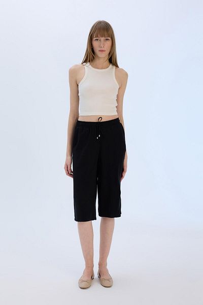 DeFacto Capri High Waist Crop Fit Viskóza Capri I6798az23sm
