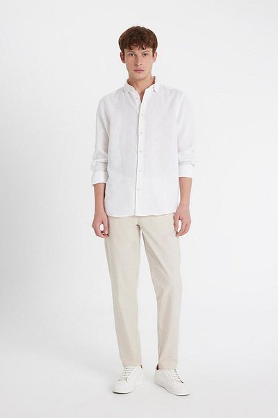 DeFacto Sommer-Jogginghose aus Baumwolle mit schmalem Bein, Schnürung und elastischen Taschen Z6475az24sp