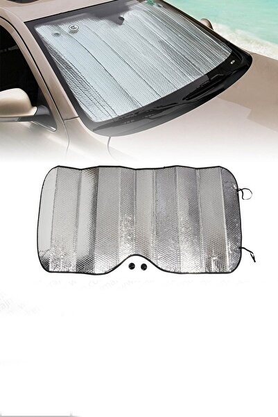 GD 24 Oto Güneşlik 130x60 Ön Cam Güneşliği Metalize