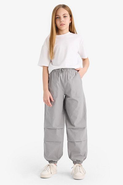 DeFacto Girl's Parachute Jogger Leg Trousers E0160A825Sm