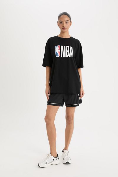 DeFacto Tricou cu mânecă scurtă NBA Boxy Fit, 100% bumbac Z9313az23sp