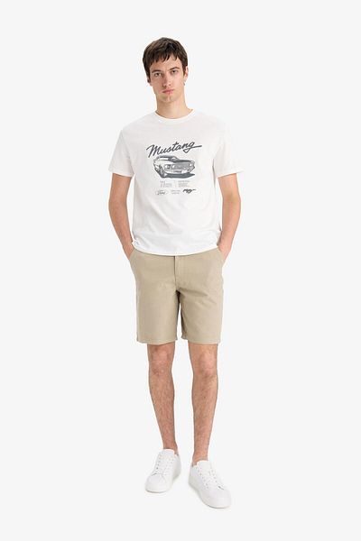 DeFacto 100% Baumwolle Regular Fit Bermuda Shorts E1231AX25SM