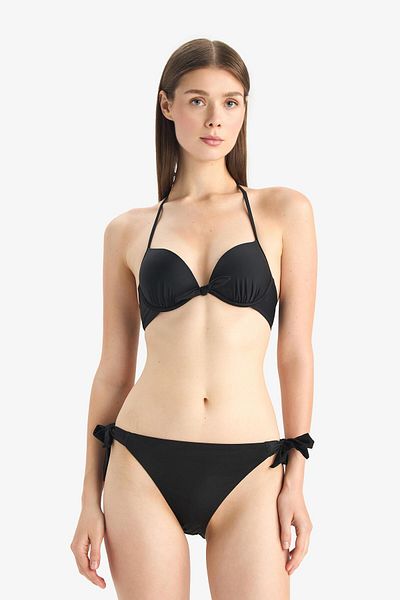 DeFacto Regular Fit Bikini Bottom-Fall in Love B7509Ax24Sm