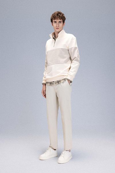 DeFacto Παντελόνι Chino Canvas Tapered Fit με τσέπη C9443ax24au