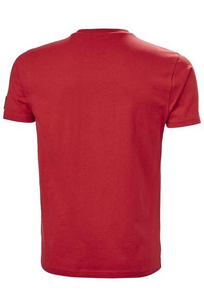 Helly Hansen Мъжка червена тениска с кръгло деколте Rwb Graphic