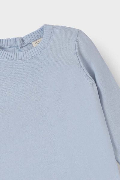 DeFacto Πουλόβερ Baby Boy Crew Neck Basic μονόχρωμο πλεκτό πουλόβερ A5036a524au