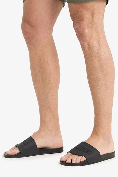 DeFacto Men's Flat Sole Slip on Faux Leather Slippers C9146Ax24Hs