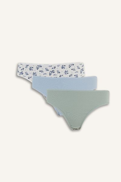 DeFacto Fall In Love 3-pack Slip εσώρουχα D6397ax24au